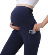 Pregnancy Yoga Pants with Pockets (2 Pack)