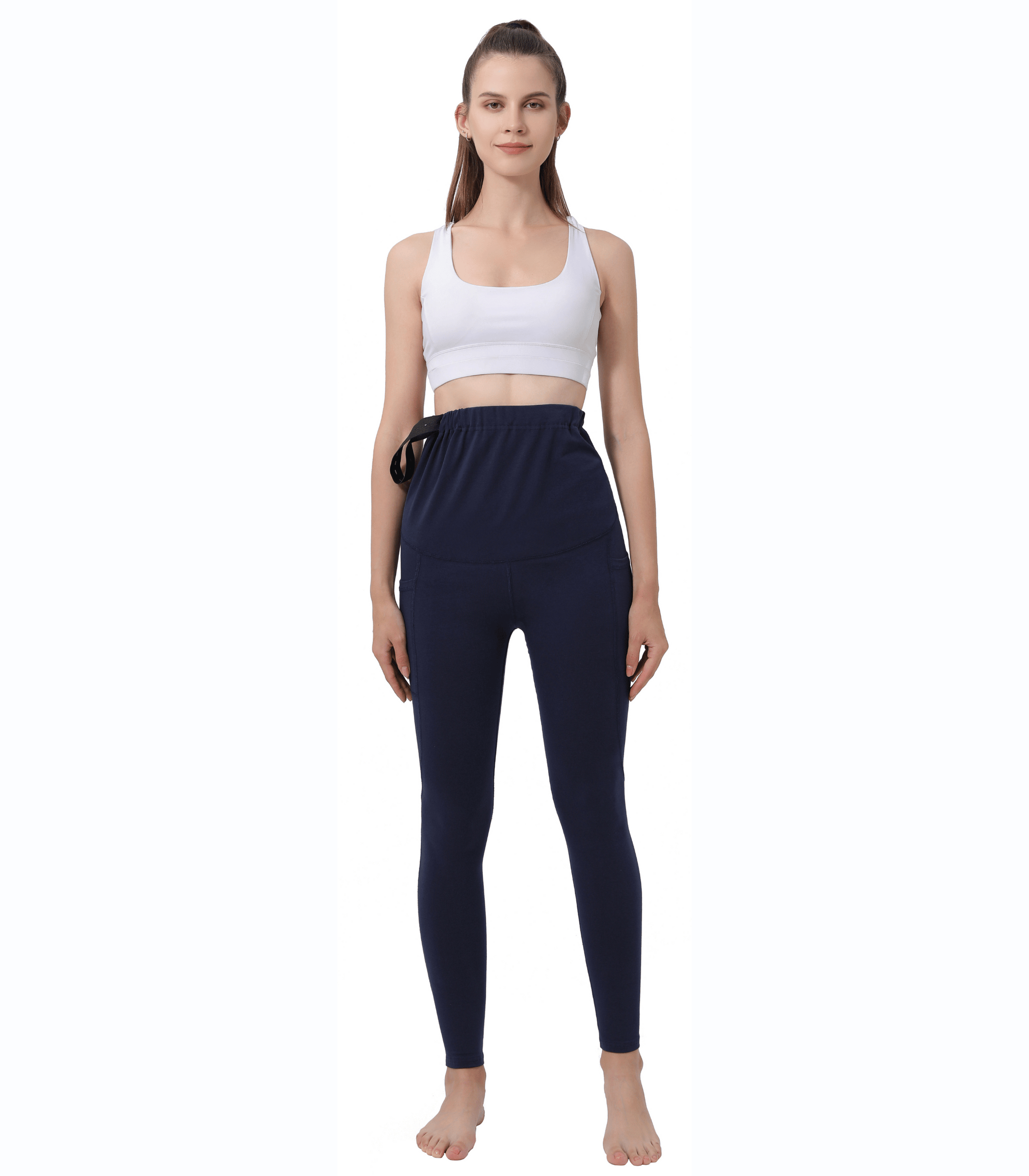 Pregnancy Yoga Pants with Pockets