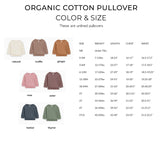Bunny Loved Saved Blessed Easter Baby Toddler Organic Cotton Pullover
