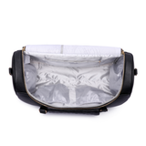 Three Little Tots Weekender Travel Bag Ebony Black, alternate angle