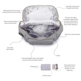 Signature Diaper Bag Stone Grey