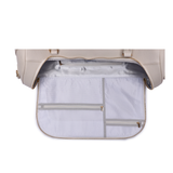 Three Little Tots Weekender Travel Bag Pearl White, alternate angle