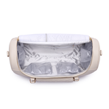 Three Little Tots Weekender Travel Bag Pearl White, additional product photo