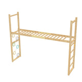 Three Little Tots Monkey Bar Attachment For 79 Inch Modular Walnut Swedish Ladder, extra product detail