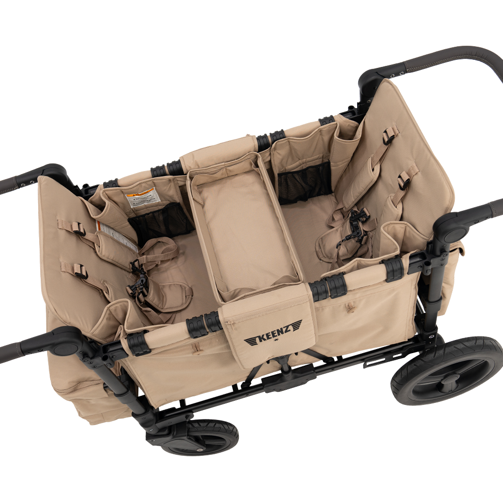 Three Little Tots Keenz Moov 2-Passenger Stroller Wagon All-Terrain Comfort for Everyday Movement, additional view