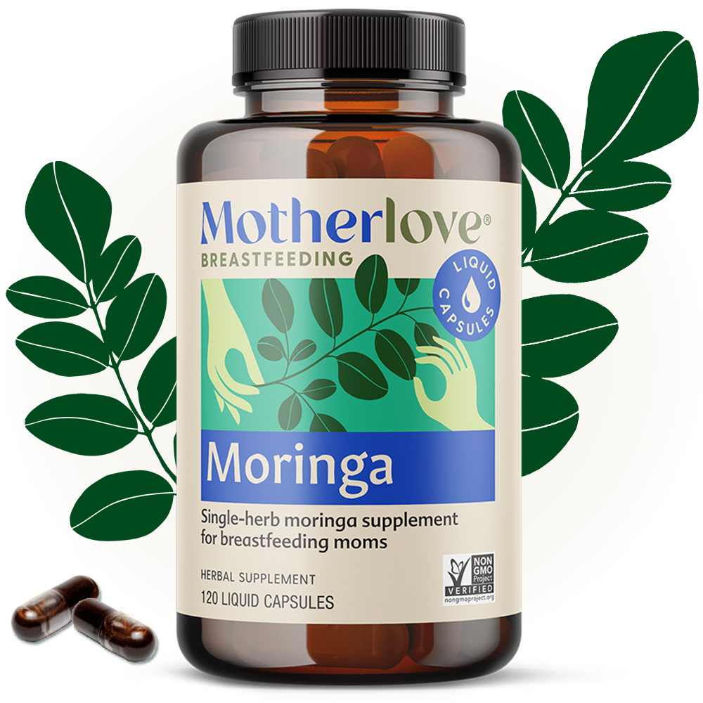 Three Little Tots Moringa Malunggay - Liquid Capsules, alternate angle
