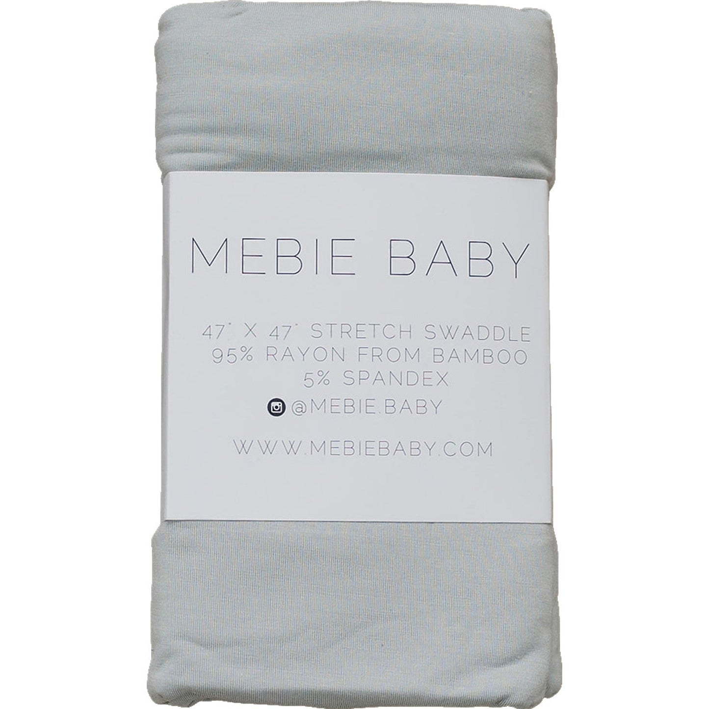 Three Little Tots Stone Bamboo Stretch Swaddle
