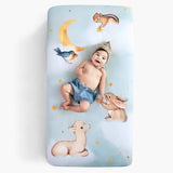 Goodnight Wonderland Standard Size Crib Sheet