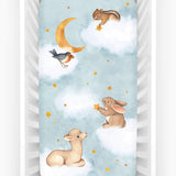Goodnight Wonderland Standard Size Crib Sheet