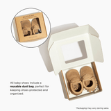 Picnic Table Knotted Bow Baby Shoe