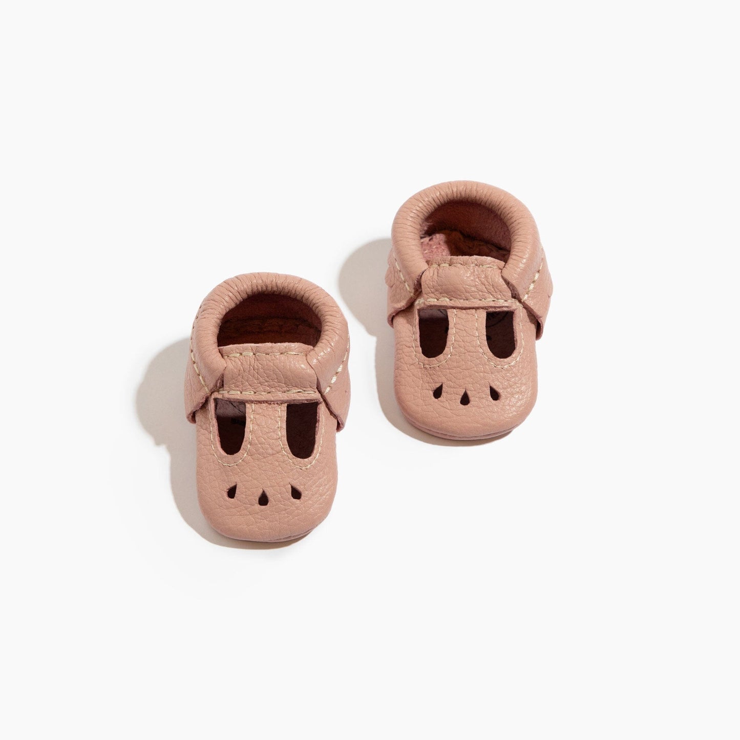 Three Little Tots Newborn Blush Mary Jane Baby Shoe