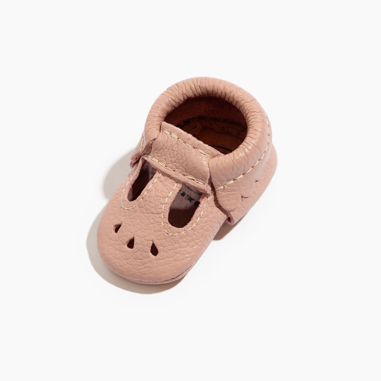Three Little Tots Newborn Blush Mary Jane Baby Shoe, additional product photo