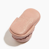 Three Little Tots Newborn Blush Mary Jane Baby Shoe, in Soft Sole