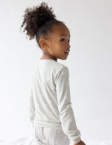 Three Little Tots Peace Bamboo Kids Pajama Set, additional view