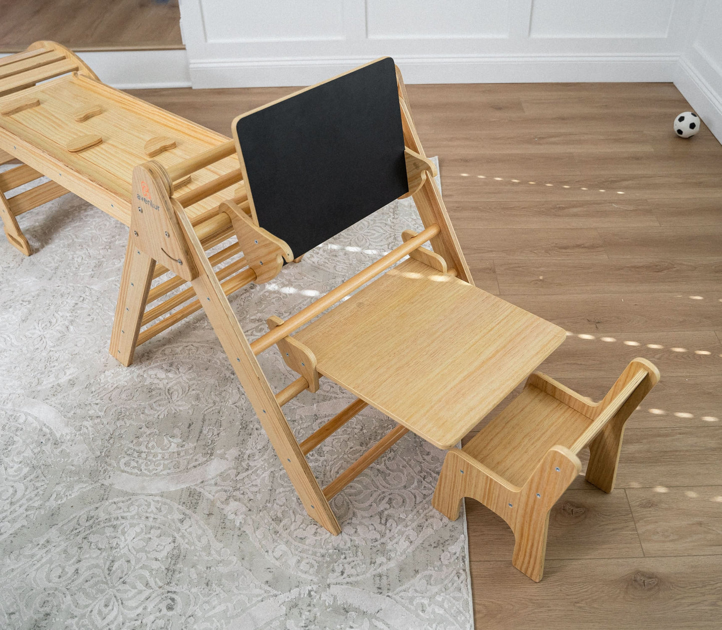 Three Little Tots Desk and Chair Attachment to the Hazel and Olive, fifth additional photo