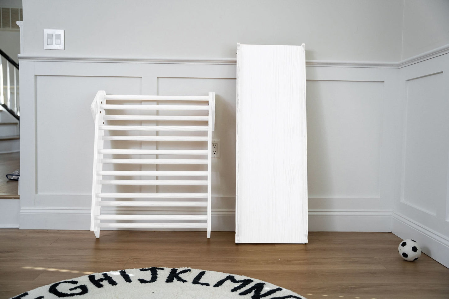 Three Little Tots Hazel Pikler Triangle Slide and Rocker Set, additional product photo