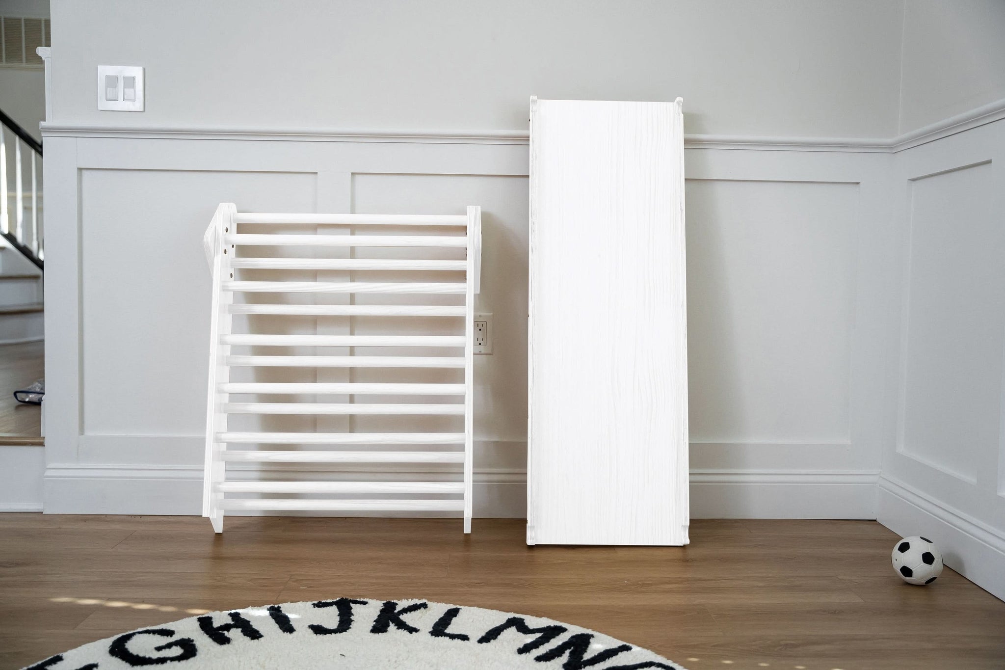 Three Little Tots Hazel Pikler Triangle Slide and Rocker Set, additional product photo