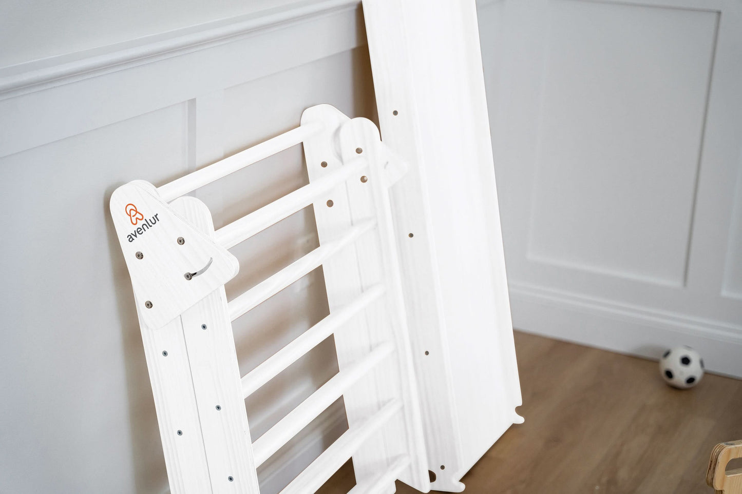 Three Little Tots Hazel Pikler Triangle Slide and Rocker Set, additional product photo