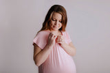 Breathable and comfortable labor gowns, ideal for pre and post-baby lounging and a great hospital gown alternative.
