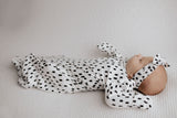 Polka Dot knotted headband bow