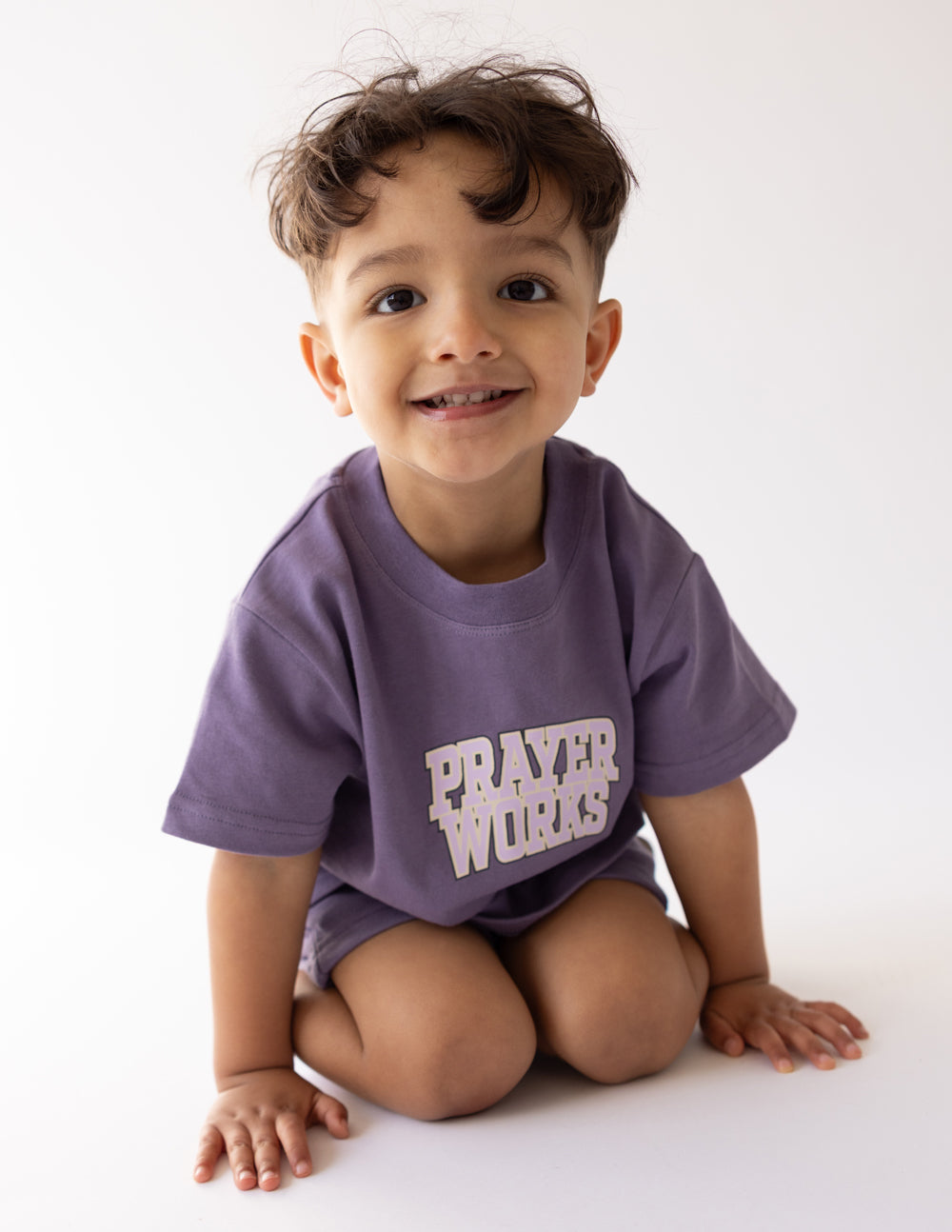 Three Little Tots Prayer Works Kids Tee, additional view