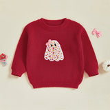 I'm A Cute Little Ghost Halloween Toddler Sweater