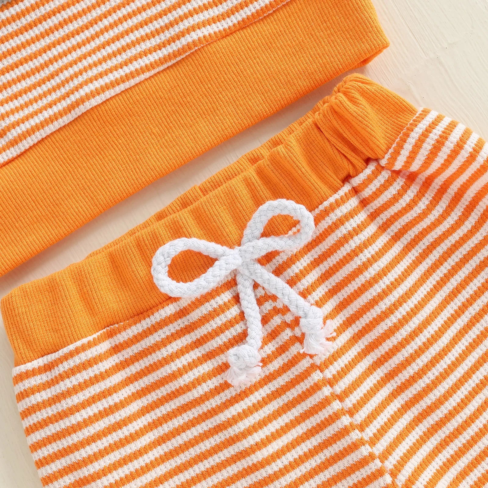 Fall Halloween Pumpkin Sweatshirt with Matching Bottoms