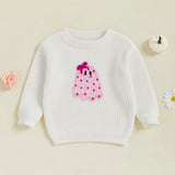 I'm A Cute Little Ghost Halloween Toddler Sweater