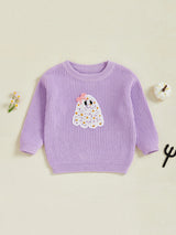I'm A Cute Little Ghost Halloween Toddler Sweater