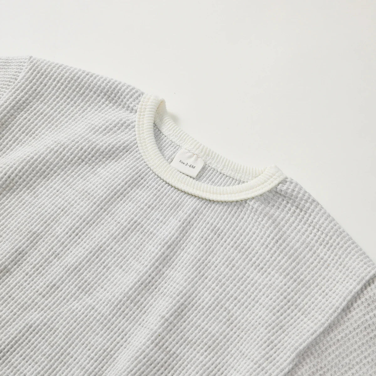 Comfy Long Sleeve Waffle Top and Pant Set
