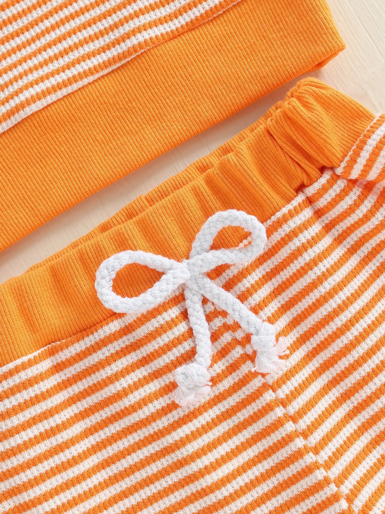 Fall Halloween Pumpkin Sweatshirt with Matching Bottoms