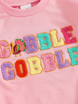 Thanksgiving Gobble Gobble Sweatshirt and Matching Bottoms