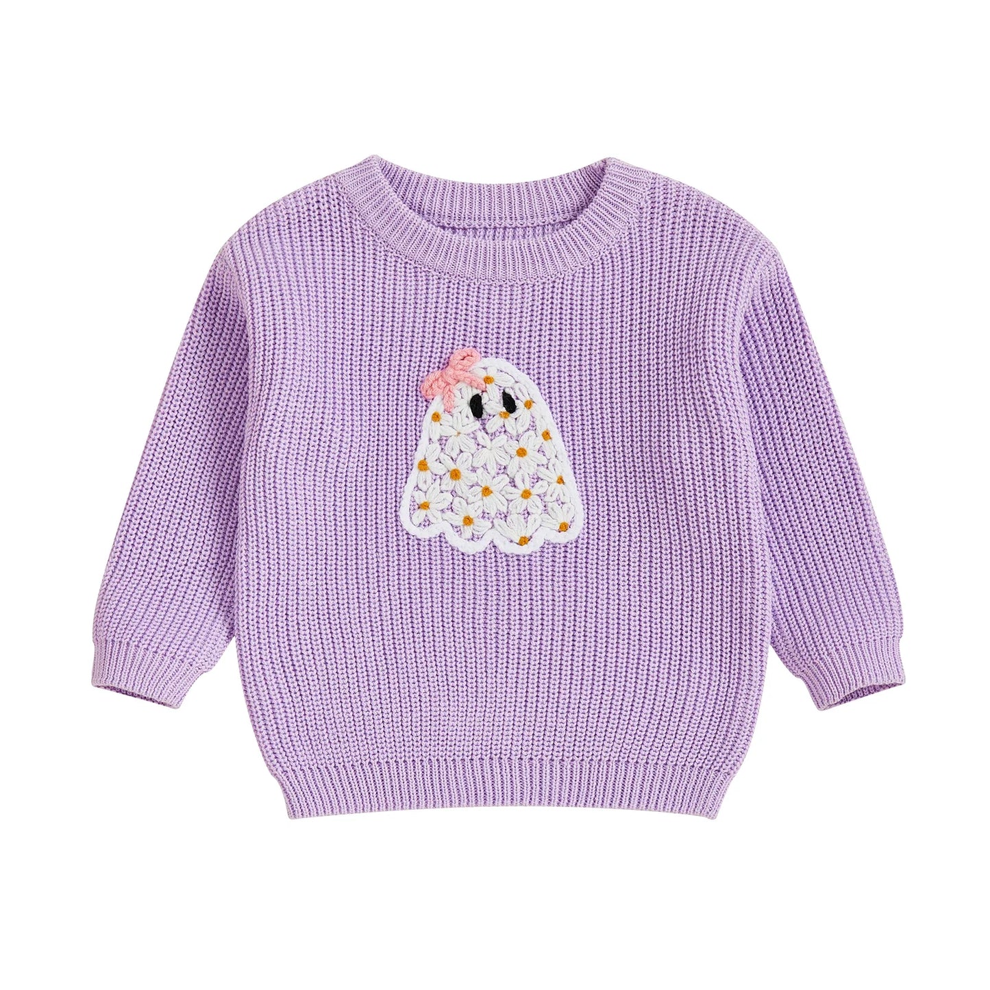 I'm A Cute Little Ghost Halloween Toddler Sweater