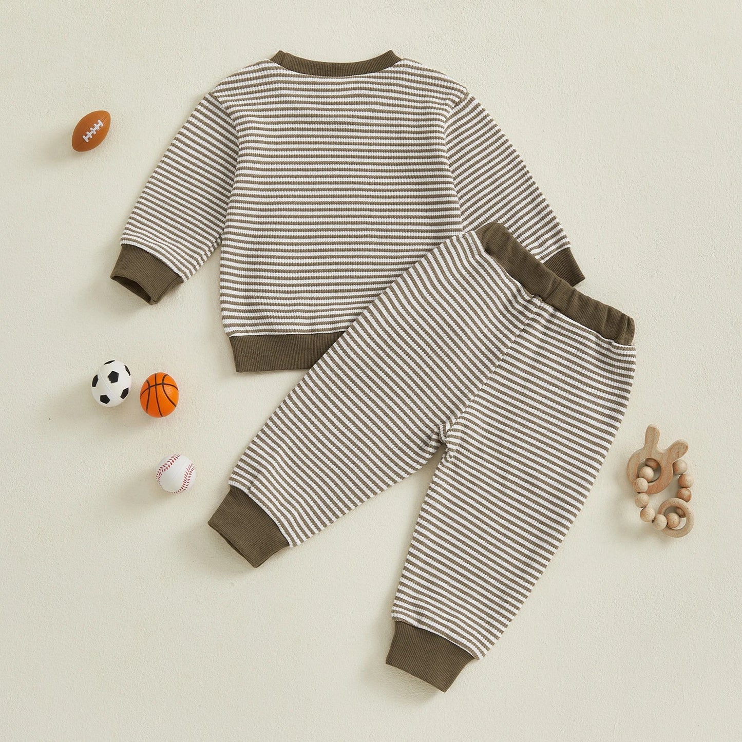 Sports Little Boys Sweatshirt and Matching Bottoms
