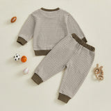 Sports Little Boys Sweatshirt and Matching Bottoms
