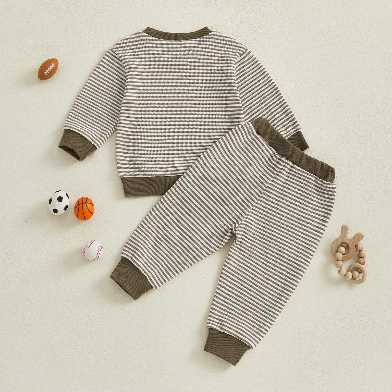 Sports Little Boys Sweatshirt and Matching Bottoms