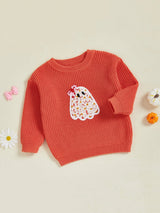 I'm A Cute Little Ghost Little Girl Halloween Sweater