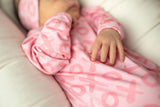 XOXO Love Valentine's Day Knotted Newborn Baby Gown