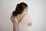Plus Size Heavenly Pink Mommy Labor and Delivery/ Nursing Gown Variants