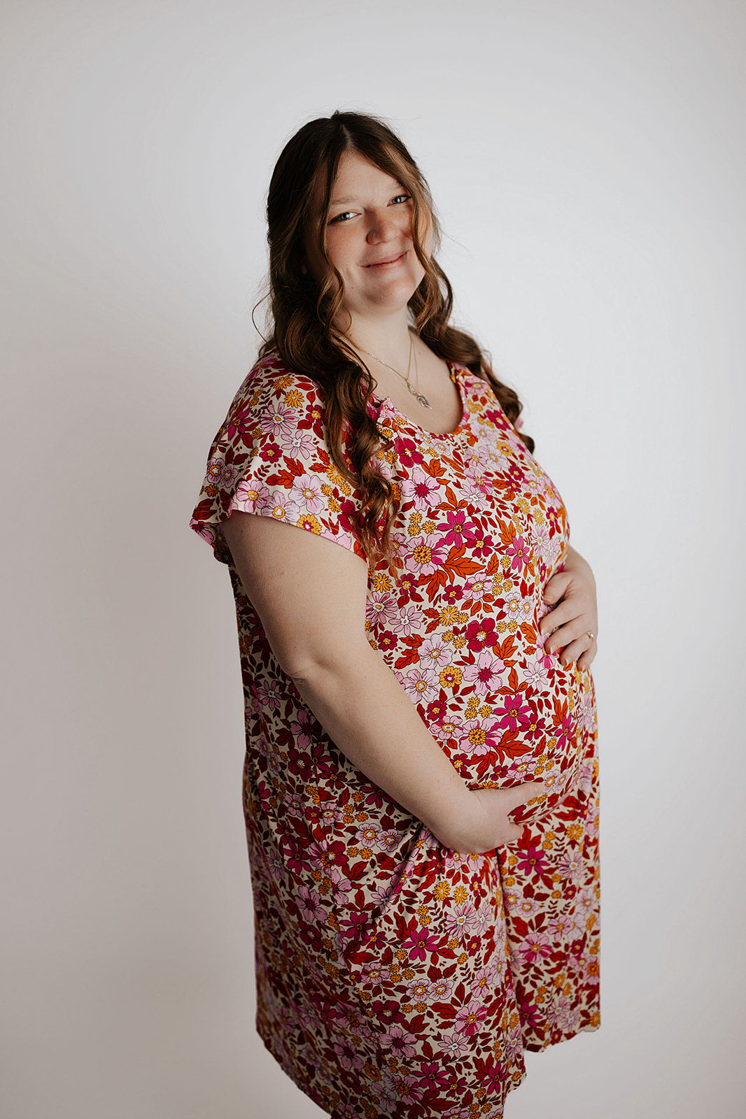 Three Little Tots Plus Size Wild Child Labor and Delivery Hospital Gown, additional product photo