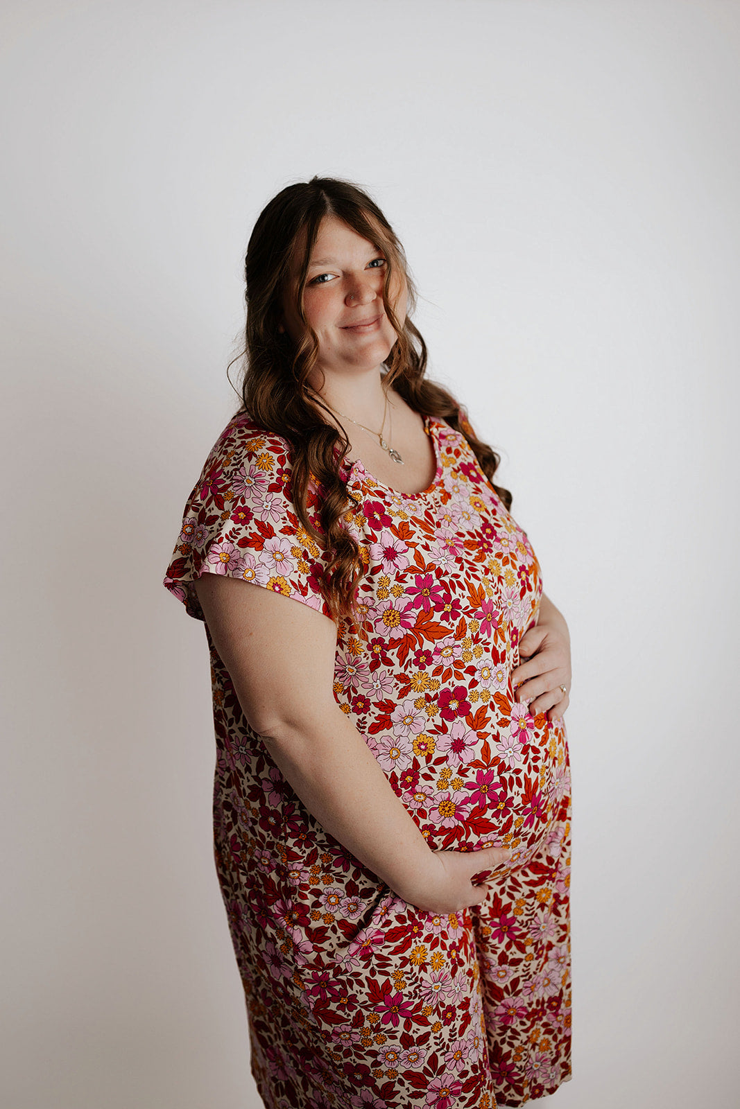 Three Little Tots Plus Size Wild Child Labor and Delivery Hospital Gown, additional view