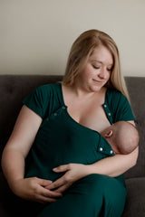 Mommy & Me - Ribbed Forest Green