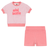 Checkered Mini Bestie Shorts