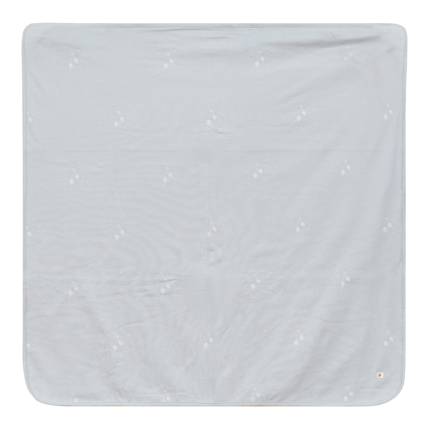 Strawberry and Dot Print Blanket