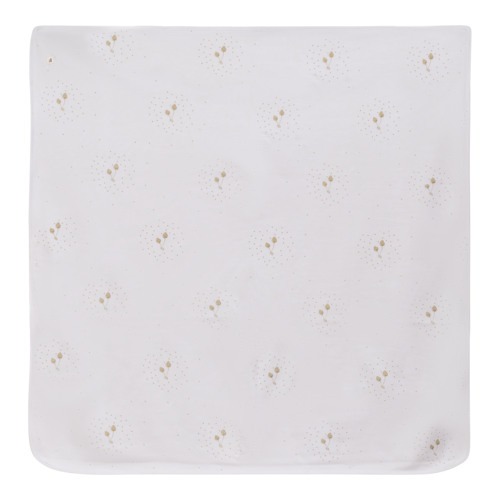 Strawberry and Dot Print Blanket