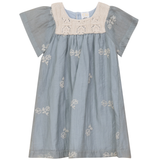 Flower Embroidered Dress