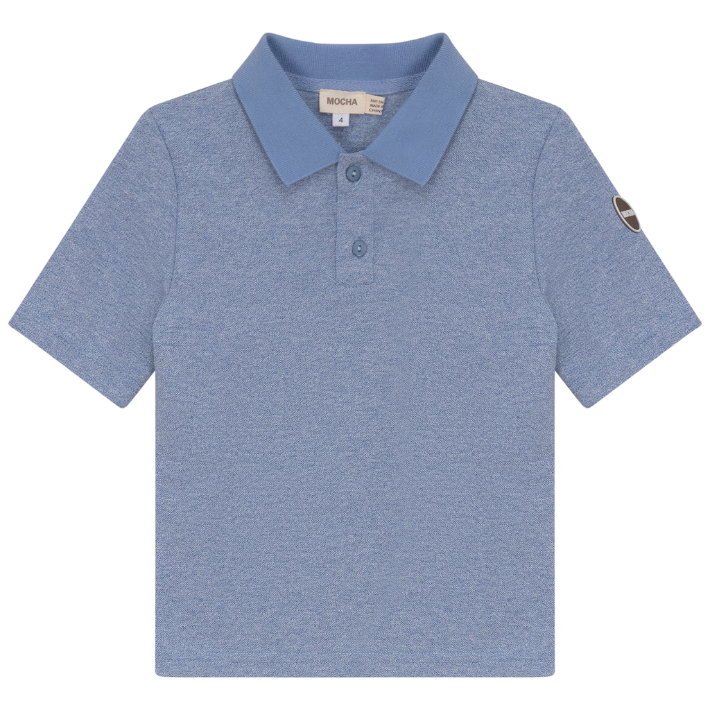 Woven Short Sleeve Polo