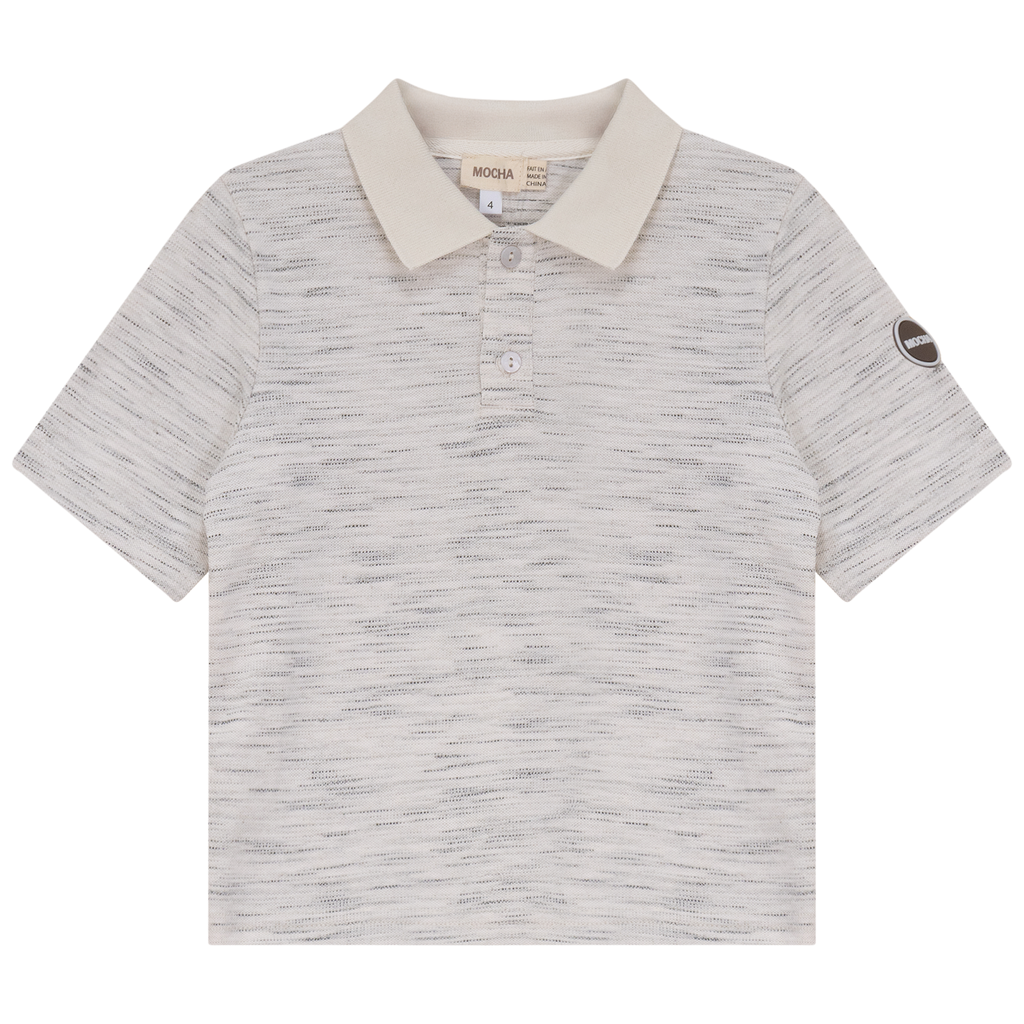 Woven Short Sleeve Polo