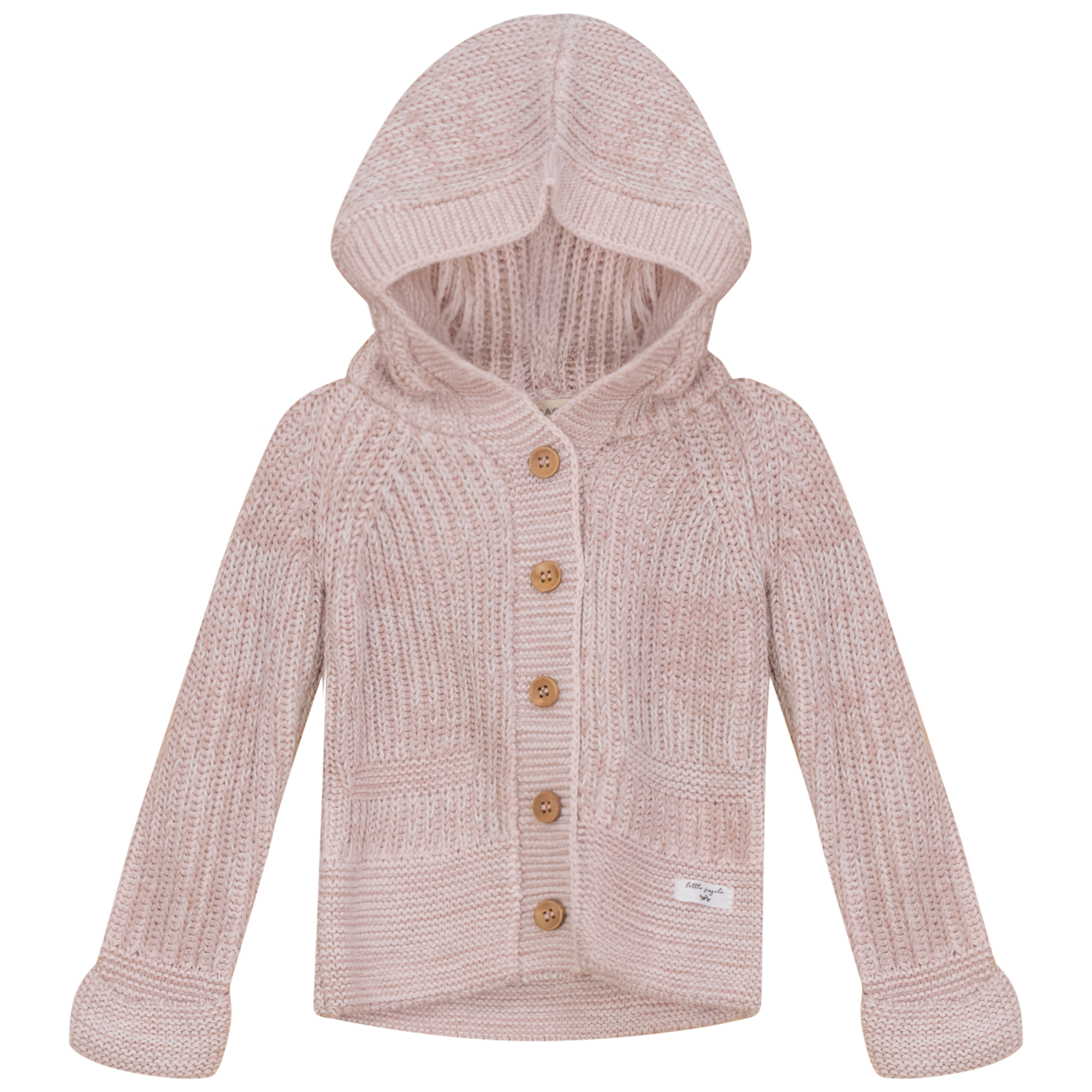Knit Hooded Jacket