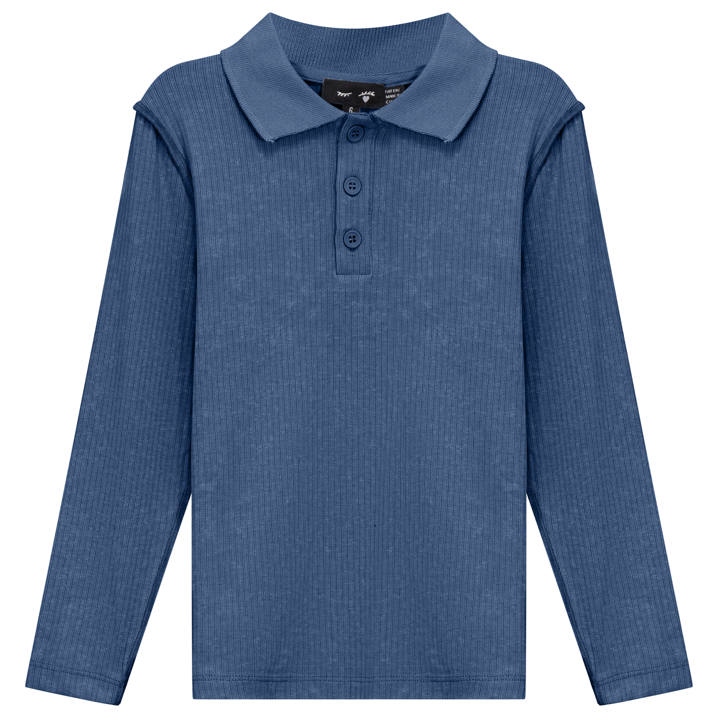 Distressed Long Polo